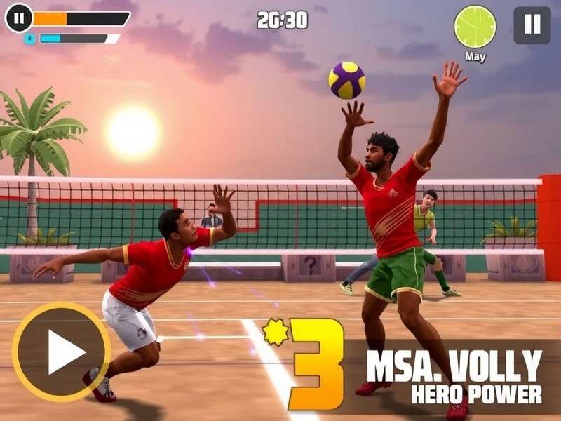 Mahal Volley Hero Power Gameplay Screenshot